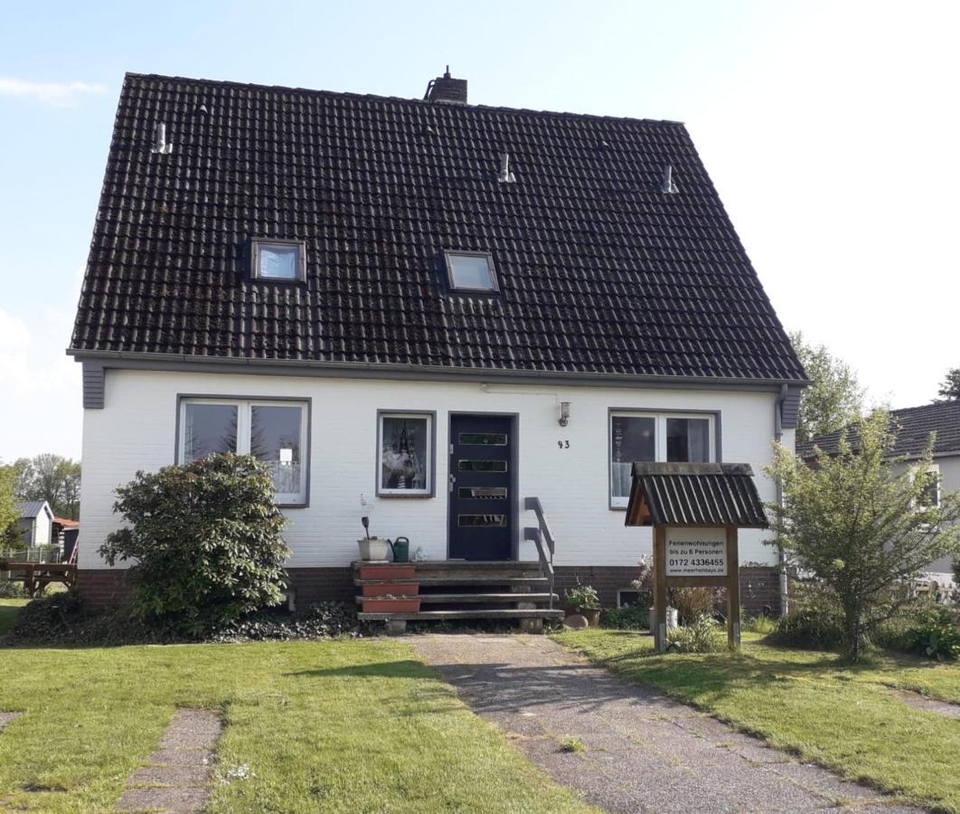 Ferienwohnung Luisa Im Haus Maarten クックスハーフェン エクステリア 写真